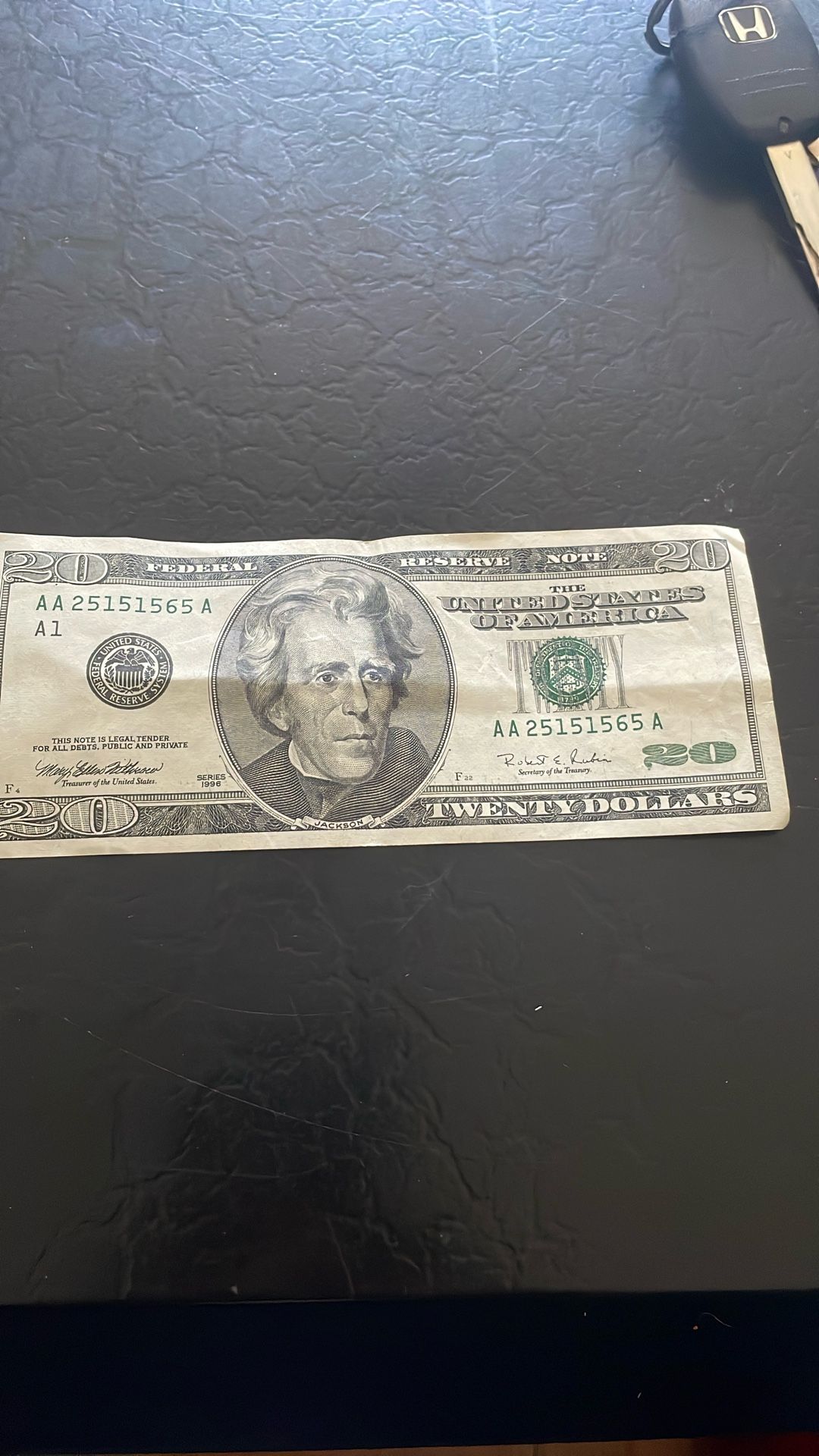 Rare 20 Dollars Bill