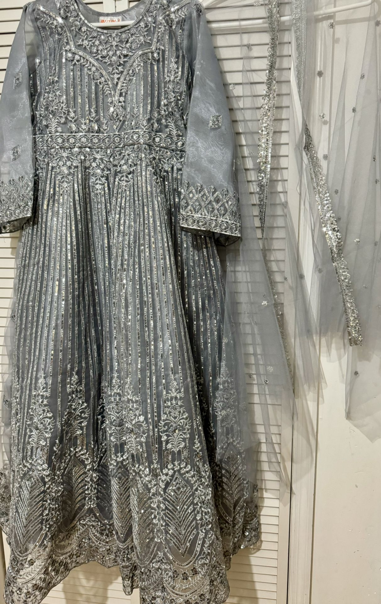 Formal Embroidered Dress