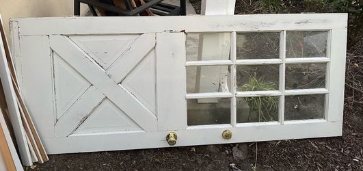 Wooden door
