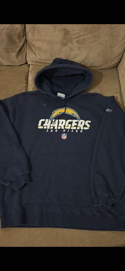 Y2K SD Chargers Reebok Hoodie L