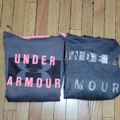 2- Under Armour ColdGear Fleece Hoodie - Medium