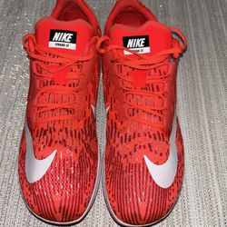 Nike Zoom Streak LT Spike-Flat Track & Field Size 11.5 Bright Crimson=orange