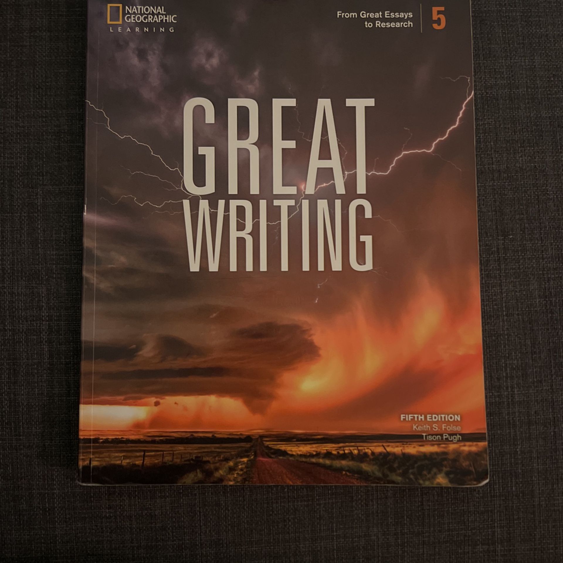 Great Writing 5 students book - National Geographic Learning 