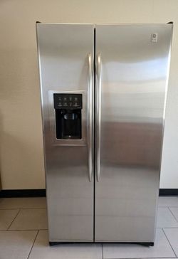 GE Profile Stainless Steel Side-by-Side Refrigerator