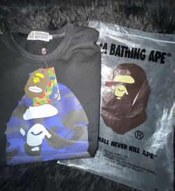 Bape Sweatshirt Long Sleeves