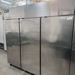 3 Door Refrigerator Stainless Steel 
