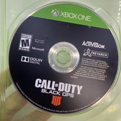 Call of Duty: Black Ops 4  - Microsoft Xbox One Disc Only Tested Authentic COD 