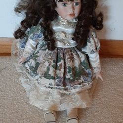 Vintage Porcelain Doll-Melissa Collection 2000.