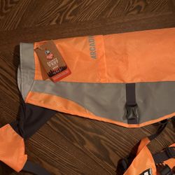 X Large and XX Large Dog Jacket Water Repellent