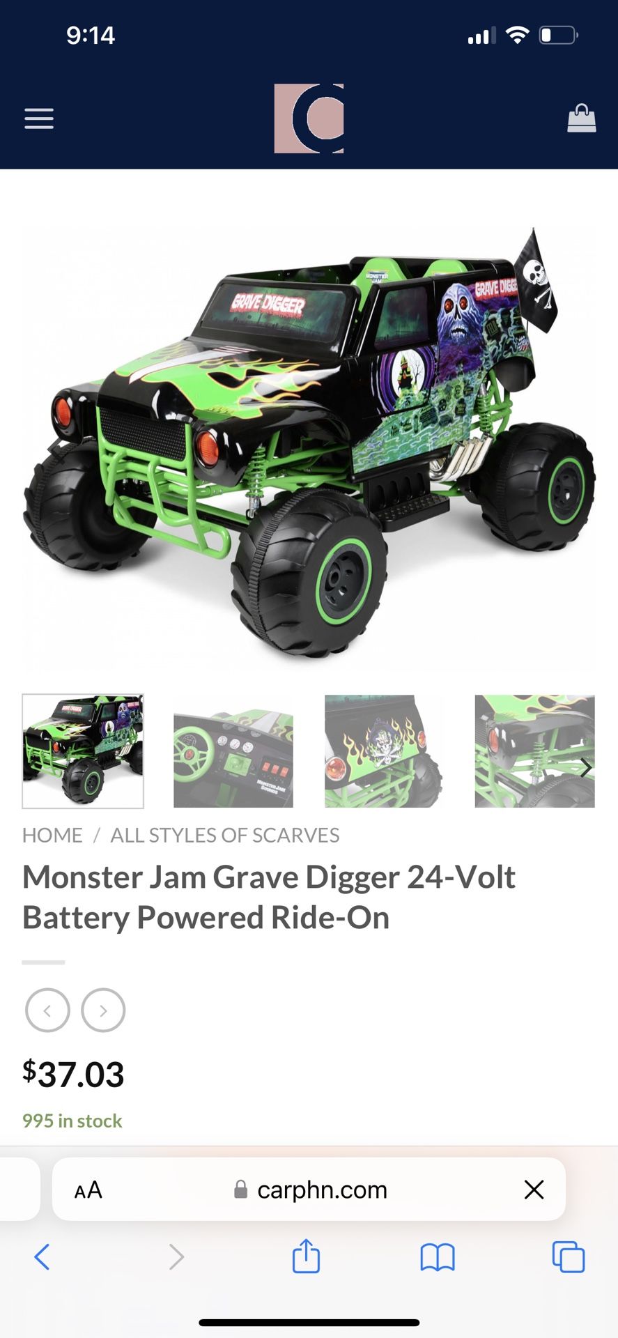 Power Wheels Monster Truck
