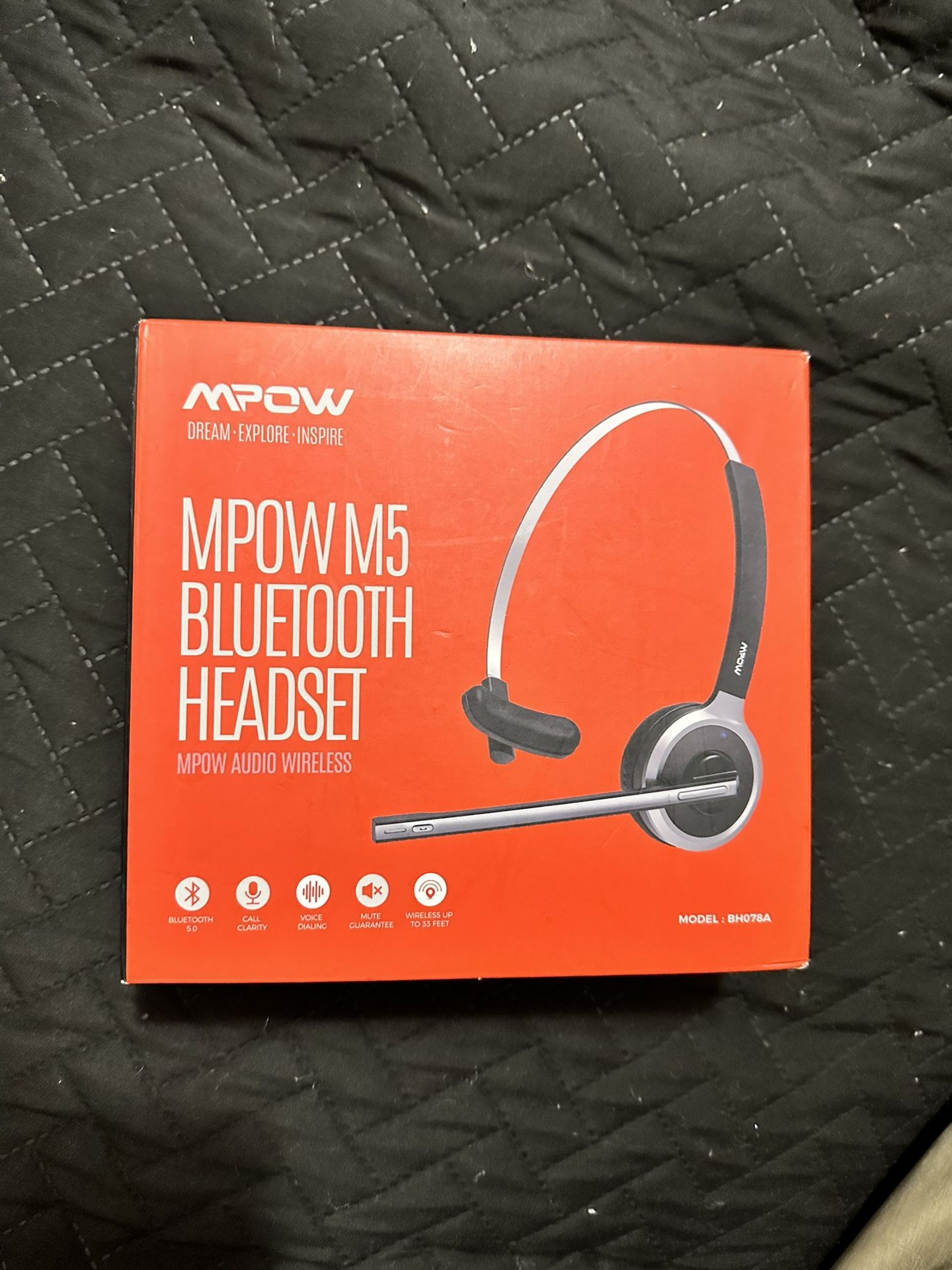 MpowM5 Wireless headset Lot Of 3