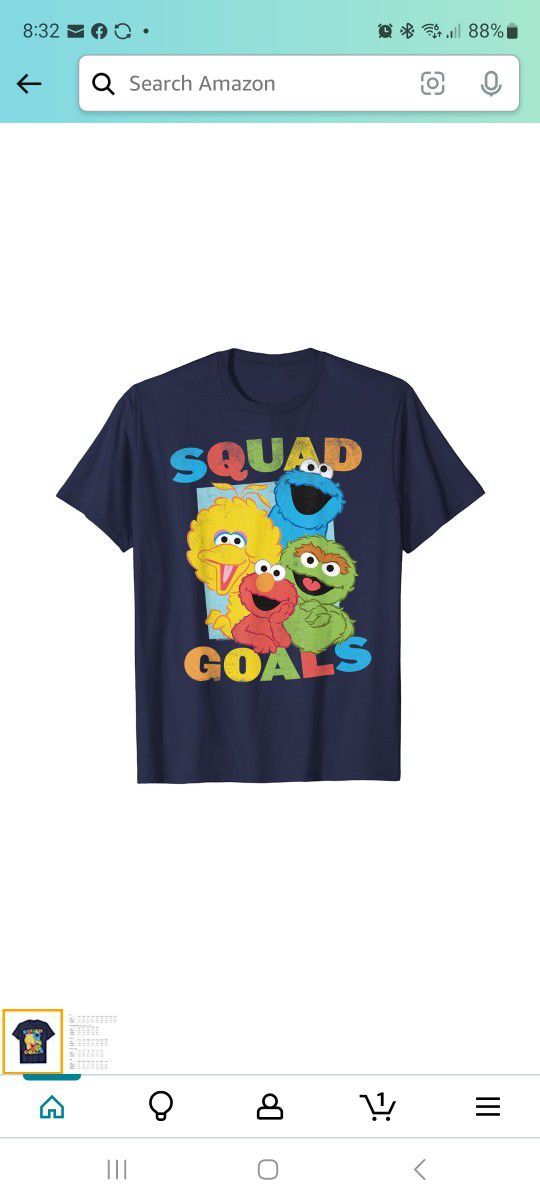 Sesame Street Squad Goals Tee