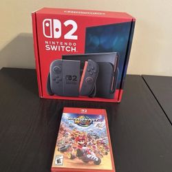 Brand New Unopened Nintendo Switch 2 & Mario Kart World