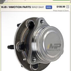 2018 Chevy Equinox Hub Wheel Bearing