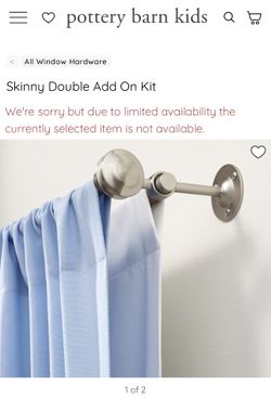 Pottery Barn Kids Double Add On Kit