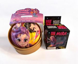 🎶💜K-Pop Dumpling 🥟 & Mira Cube 🎶💜Squishy
