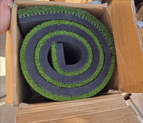 New Fanshaw Dual/Tri Turf Golf Mat 5x4 ft Thickened for Practice