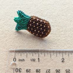 Hand Made Beaded Pin