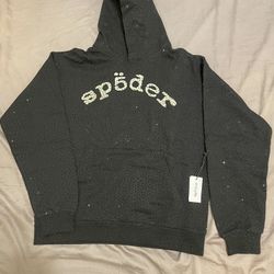 Black vvs sp5der hoodie