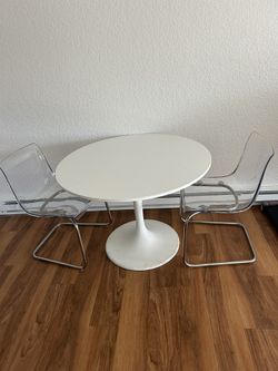 Dining table - Ikea + 3 Chairs