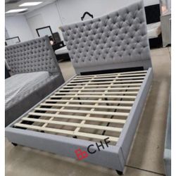 Queen / California King / Eastern King Size Bed Frame  (Mattress Sold Separately )