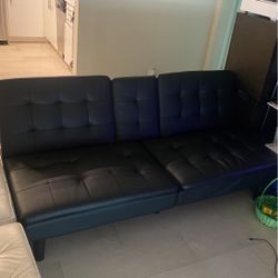 Black Fold down Sofa