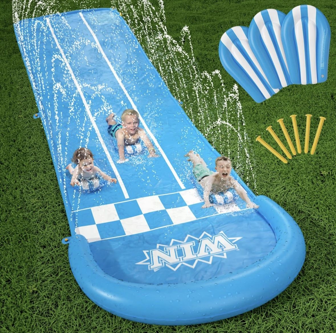 Slip and Slide Lawn Toy - Lawn Water Slides 