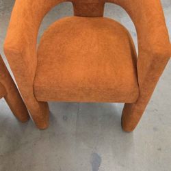 Modern Comfy Upholstered Fluffy Accent Dining Room Chair