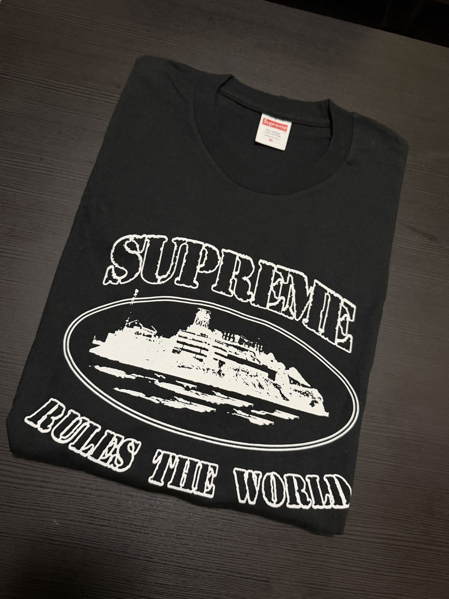 Supreme x Corteiz short sleeve - Size XL