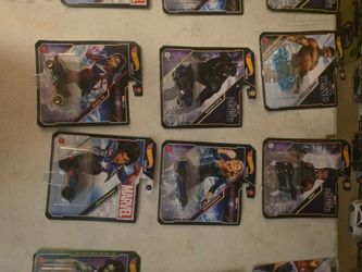 Hot Wheels Marvel Character Die-Cast Cars Set