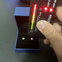 Moissanite Stud Earring 0.5 CT