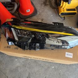 Honda Civic Headlights w Overlay 