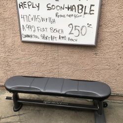 Flat Exercise Bench Banca De Ejercicio 