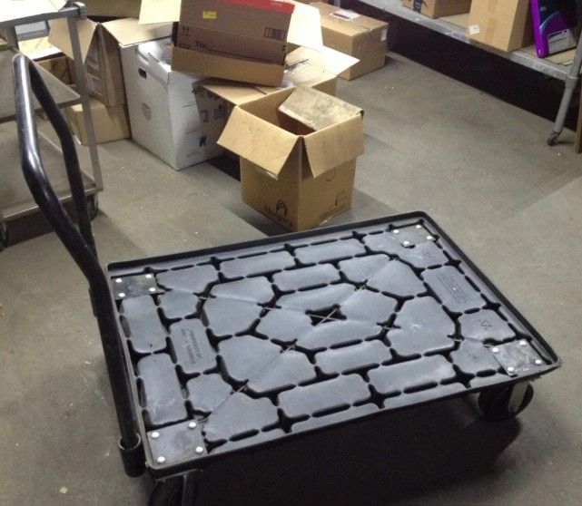 Rehrig Pacific Company 30x41 Heavy Duty Transport Cart Dolly