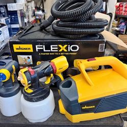 Wagner Flexio 4000 Electric Stationary HVLP Paint Sprayer (Compatible with Stains)