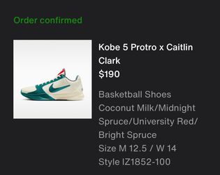 Nike Kobe 5 Caitlin Clark - Spruce