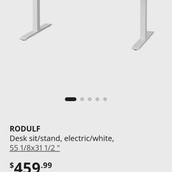 IKEA desk sit/stand