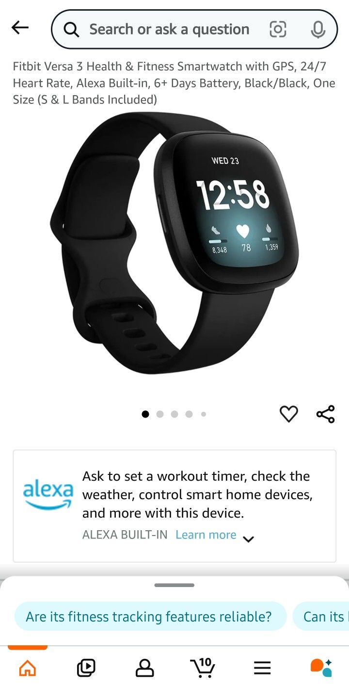 Fitbit Versa 3