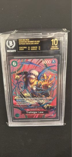 Beckett BGS 10 Black Label One Piece Trafalgar Law SP Adventure on Kami's Island