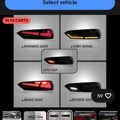 Camey led taillights