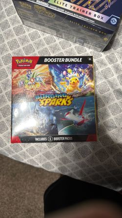 Surging Sparks Booster Bundle Pokemon 