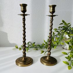 Brass Candlesticks