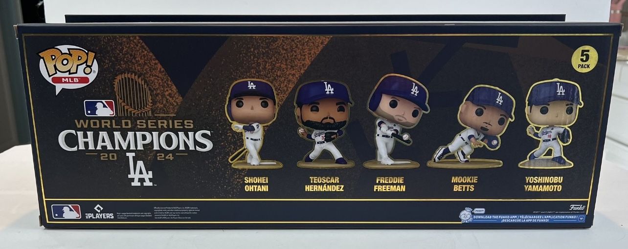 LOS ANGELES DODGERS Funko Pop! 2024 MLB World Series Champions 5