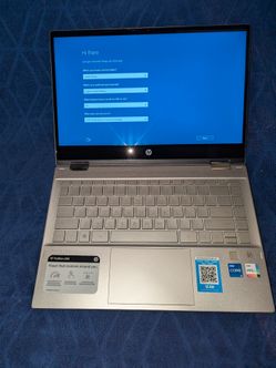 HP Pavilion, 14 " screen, 8 GB ram, 256 GB ssd