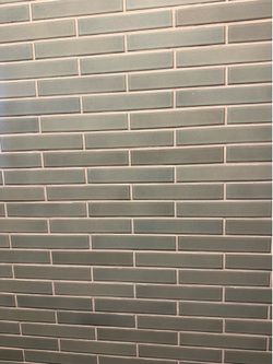 Glazed porcelain tiles in Sky - 3 boxes available