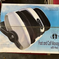 Foot & Calf Massager- Heat-Still In Unopened Box
