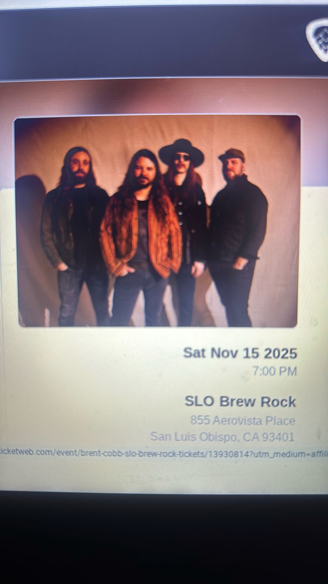 Brent Cobb At SLO Brew