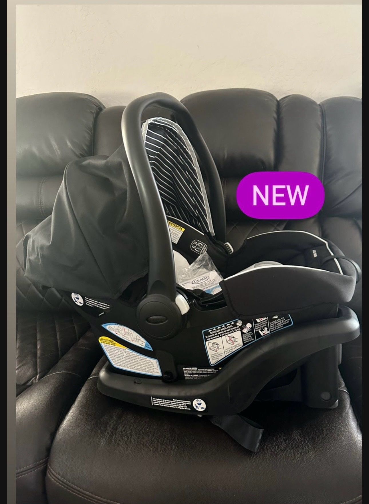 New Graco SnugRide 35 Lite LX Infant Car Seat