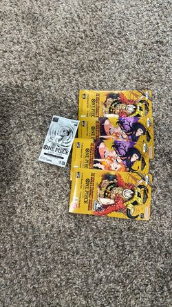 One Piece Card Game Booster Packs Bundle