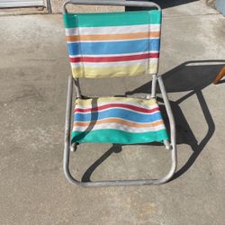 2 Vintage Beach Chairs